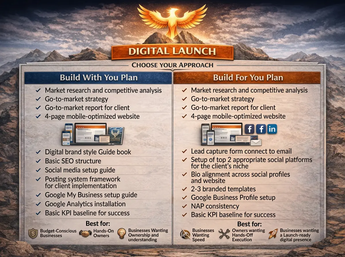 Digital Launch - Choose Your Approach — 4:3 ratio